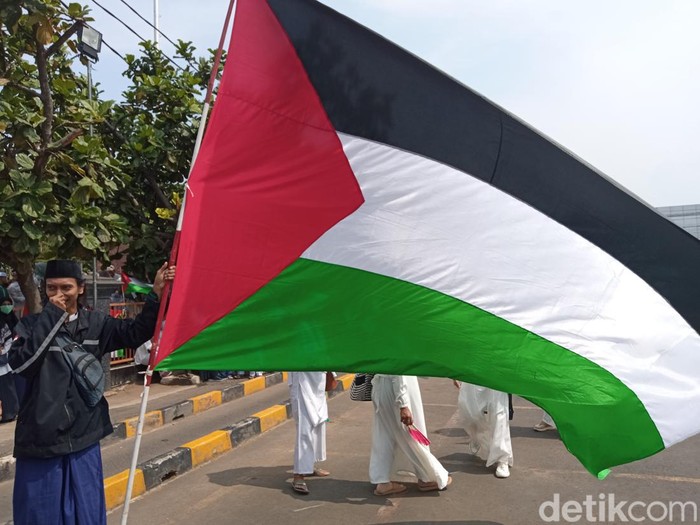 Aksi damai bela Palestina di Kota Cirebon