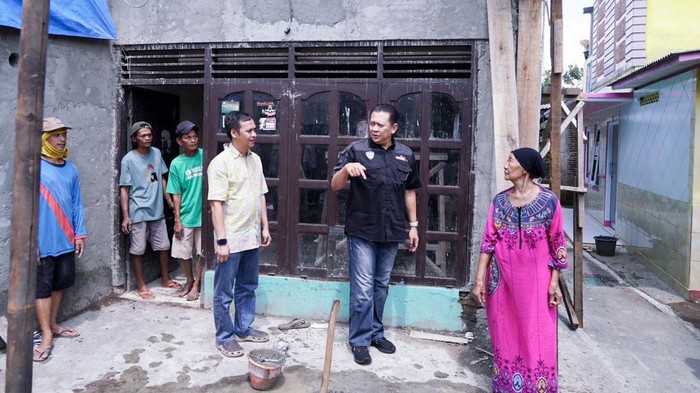 Ketua MPR RI Bambang Soesatyo terus mendorong peningkatan program Bantuan Stimulan Perumahan Swadaya (BSPS) Kementerian Pekerjaan Umum dan Perumahan Rakyat
