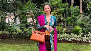 Ayu Tenan, Gaya Bunga Citra Lestari Berkebaya Klasik Jadi Bridesmaid