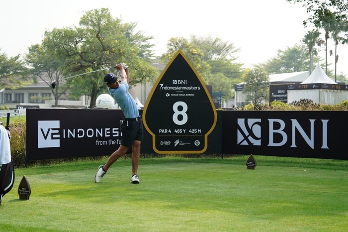 BNI Indonesian Masters Berlangsung Ketat, Pegolf India Pimpin Posisi