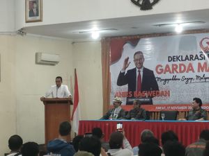 Anies ke Pendukung: Target Kita Sederhana, Masuk Putaran Kedua