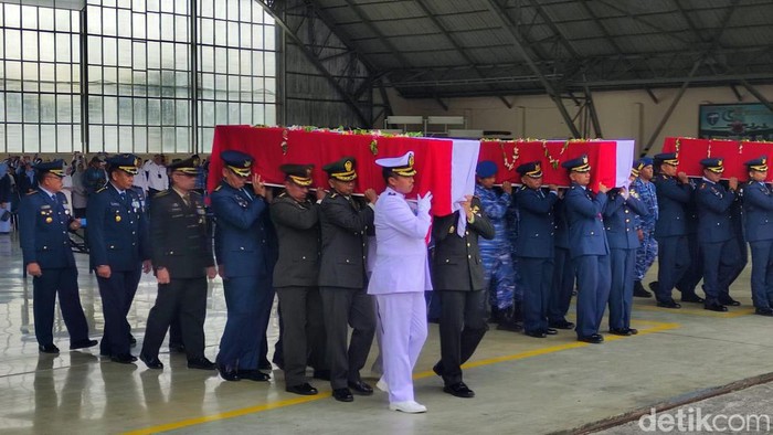 Empat jenazah Awak Super Tucano disemayamkan di Lanud Abd Saleh