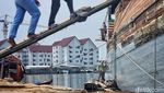 Geliat Aktivitas Pemeliharaan Pinisi di Pelabuhan Sunda Kelapa