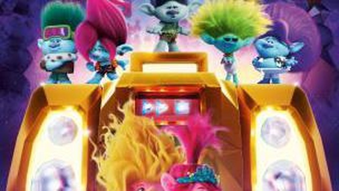ilustrasi film Trolls Band Together