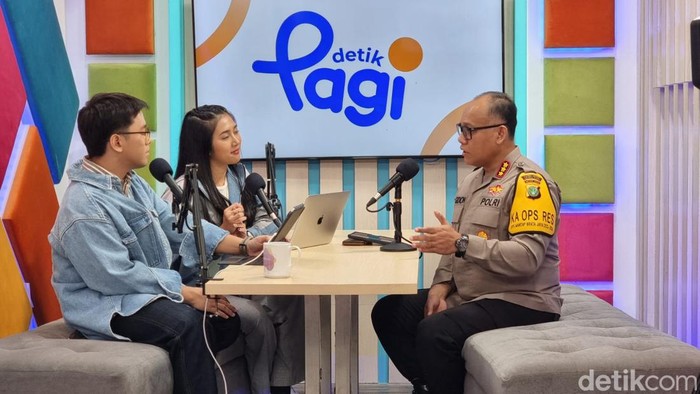 Jumat Curhat detikPagi bersama Kapolres Metro Jakarta Utara Kombes Gidion Arif Setyawan