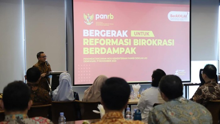 KemenPAN-RB dan Yayasan Upaya Indonesia Damai atau United in Diversity (UID) Bali