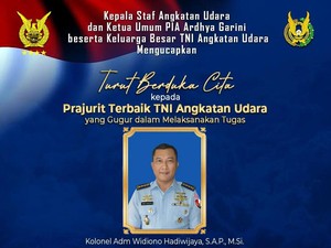 Profil Kolonel Widiono, Awak Pesawat TNI AU yang Jatuh di Pasuruan