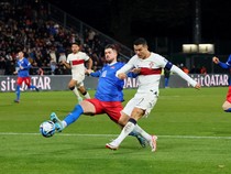 Portugal Tekuk Liechtenstein 2-0, Cristiano Ronaldo Cetak Gol