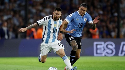 Argentina Vs Uruguay: Bukan Harinya Messi