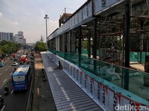 Melihat Progres Revitalisasi Halte Cawang Central