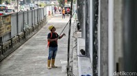 Progres tersisa dari pembangunan halte ini adalah tinggal pekerjaan-pekerjaan instalasi teknologi hingga penyelesaian atap. Lantai 2 halte ini nantinya juga akan disediakan commercial area, di mana masyarakat bisa membeli makanan dan minuman sembari menunggu busnya.