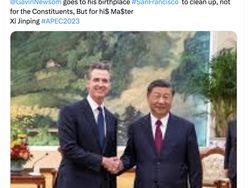 Meme San Francisco Jadi Bersih Saat KTT APEC, Terima Kasih Xi Jinping