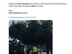 Meme San Francisco Jadi Bersih Saat KTT APEC, Terima Kasih Xi Jinping