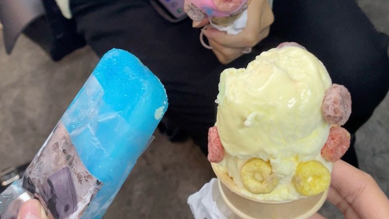 Menu Ice Cream Service