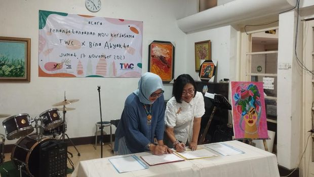 MoU PT TWC dan Yayasan Bina Abyakta