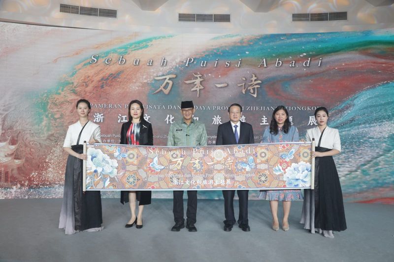 Pameran wisata dan budaya Provinsi Zhejiang di Jakarta
