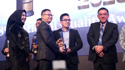 Pembenahan Signifikan Bikin Peruri Raih Peringkat Gold SNI Award 2023