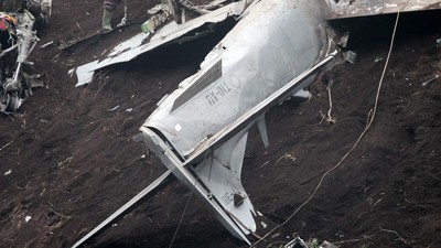 Kondisi Terkini Pesawat Super Tucano Pasca Terjatuh di Pasuruan