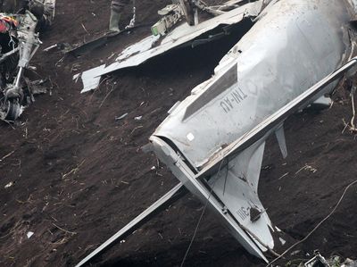 Kondisi Terkini Pesawat Super Tucano Pasca Terjatuh di Pasuruan