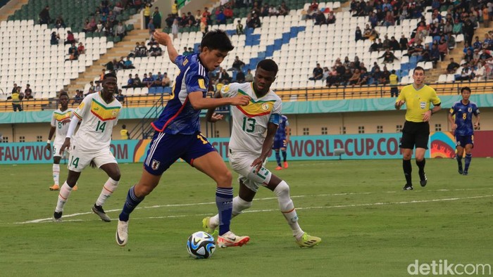 Pertandingan Jepang melawan Senegal di Piala Dunia U-17 di Stadion Si Jalak Harupat. Pertandingan Jepang melawan Senegal di Piala Dunia U-17 di Stadion Si Jalak Harupat.