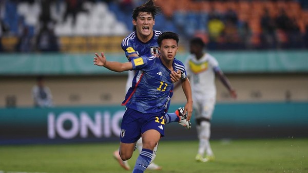 Dua Gol Rento Takaoka Bawa Jepang Lolos 16 Besar Piala Dunia U-17