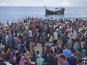 1.084 Pengungsi Rohingya Mendarat di Aceh dalam 2 Pekan