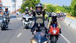 Potret Kia Poetri, Teman Dekat Virgoun Saat Makan Pizza dan Bakmi