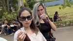 Potret Kia Poetri, Teman Dekat Virgoun Saat Makan Pizza dan Bakmi