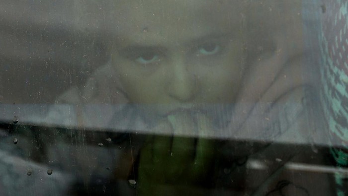 sekolah sebagai tempat pengungsian di khan younis