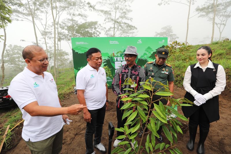 Telkom tanam bibit pohon