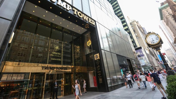 Trump Tower/Anadolu Agency/Getty Images via Architectural Digest