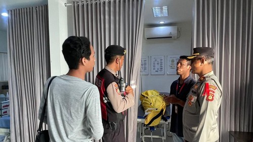 Jasad turis asal Brasil, Antonio C (56) sebelum diseberangkan ke Bali, Kamis (16/11/2023).