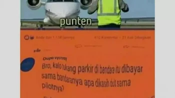 Sekali parkir dapat berapa, tuh? Foto: Instagram/recehtapivirall