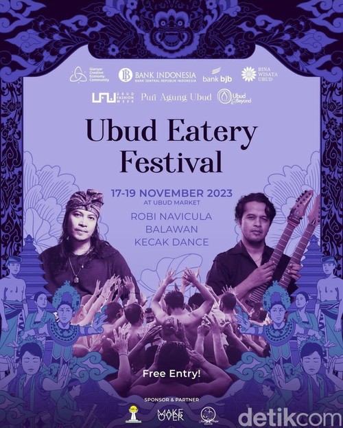 Bank bjb dukung penuh kegiatan Gempita Kriya dan Ubud Eatery Festival di Ubud, Bali.