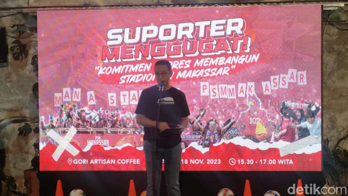 Capres Anies Baswedan (Dwi Rahmawati/detikcom),