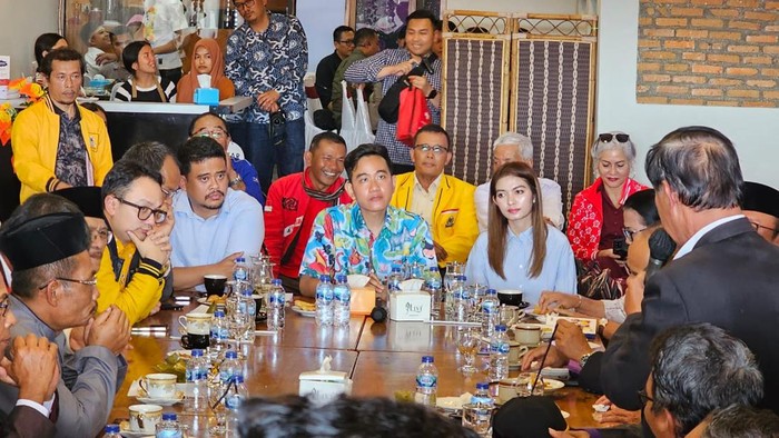 Gibran dan Bobby di Tapanuli.