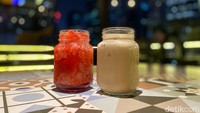 Namun, ada pula aneka mocktail dengan cita rasa segar. Kamu bisa pesan virgin mojito (Rp 60.000) dengan cita rasa buah lemon dan sensasi daun mint. Foto: detikcom