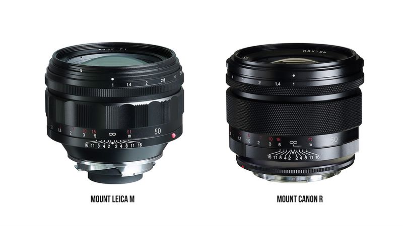 Lensa VoigtLander 50mm F/1 Untuk Canon EOS R