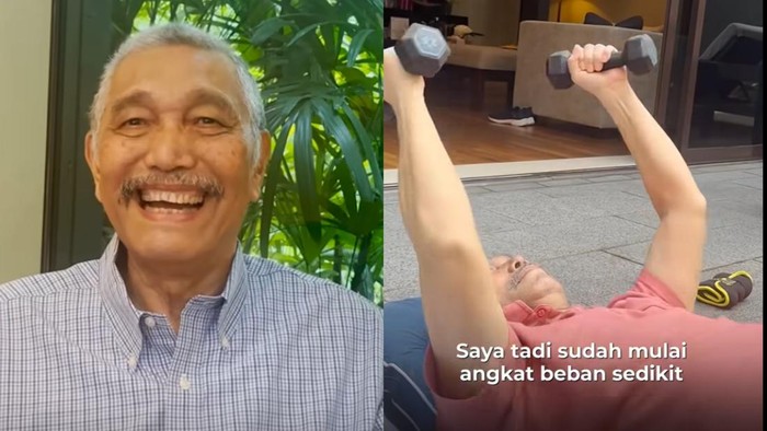 Kondisi Luhut Binsar Pandjaitan pasca menjalani perawatan intensif di Singapura.
