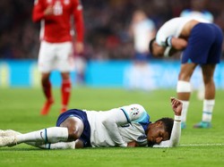 Dua pemain Manchester United alami cedera. Marcus Rashford alami cedera bersama Timnas Inggris dan Andre Onana cedera saat bela Kamerun. Belum dipastikan seberapa parah cedera keduanya (Reuters)