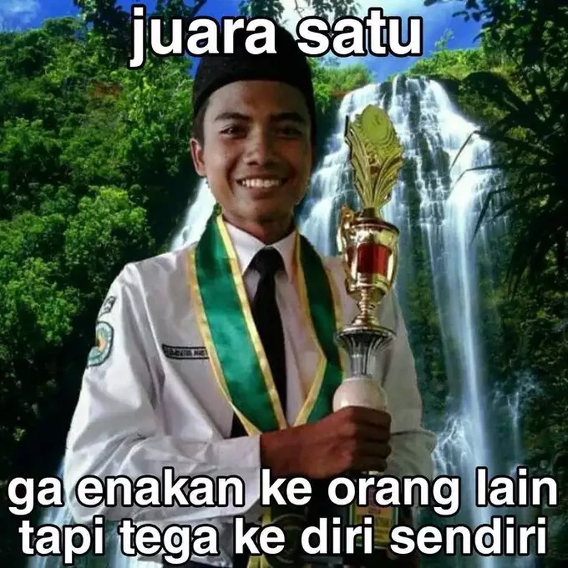 Di antara gelar juara satu berikut, kira-kira mana yang paling cocok buat kamu?