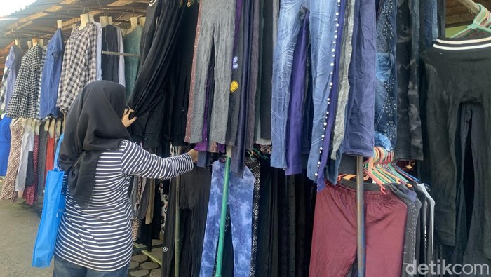 Pasar Monza di Medna. (Kartika Sari/detikSumut)