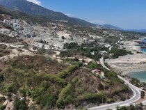 Penampakan Tambang Galian C di Teluk Palu