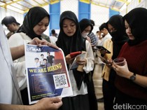 Potret Anak-anak SMK Cari Kerja Lewat Job Fair