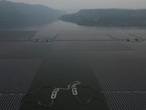 Potret PLTS Terapung Cirata, Ketiga Terbesar di Dunia