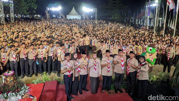 Raimuna ke-14 Jatim di Pantai Prigi, Trenggalek.