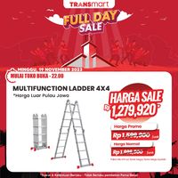 Murah Banget! Tangga Multi-Fungsi Diskon Besar Di Transmart Full Day Sale