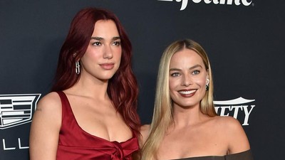 Duet Maut! Dua Lipa dan Margot Robbie Bak Barbie Betulan