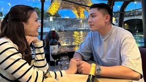 Pose Keren Anggi Marito saat Makan Sushi hingga Dinner Romantis