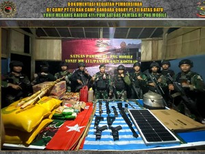 Satgas Kostrad Gagalkan Penyelundupan Senjata KST di Nduga Papua